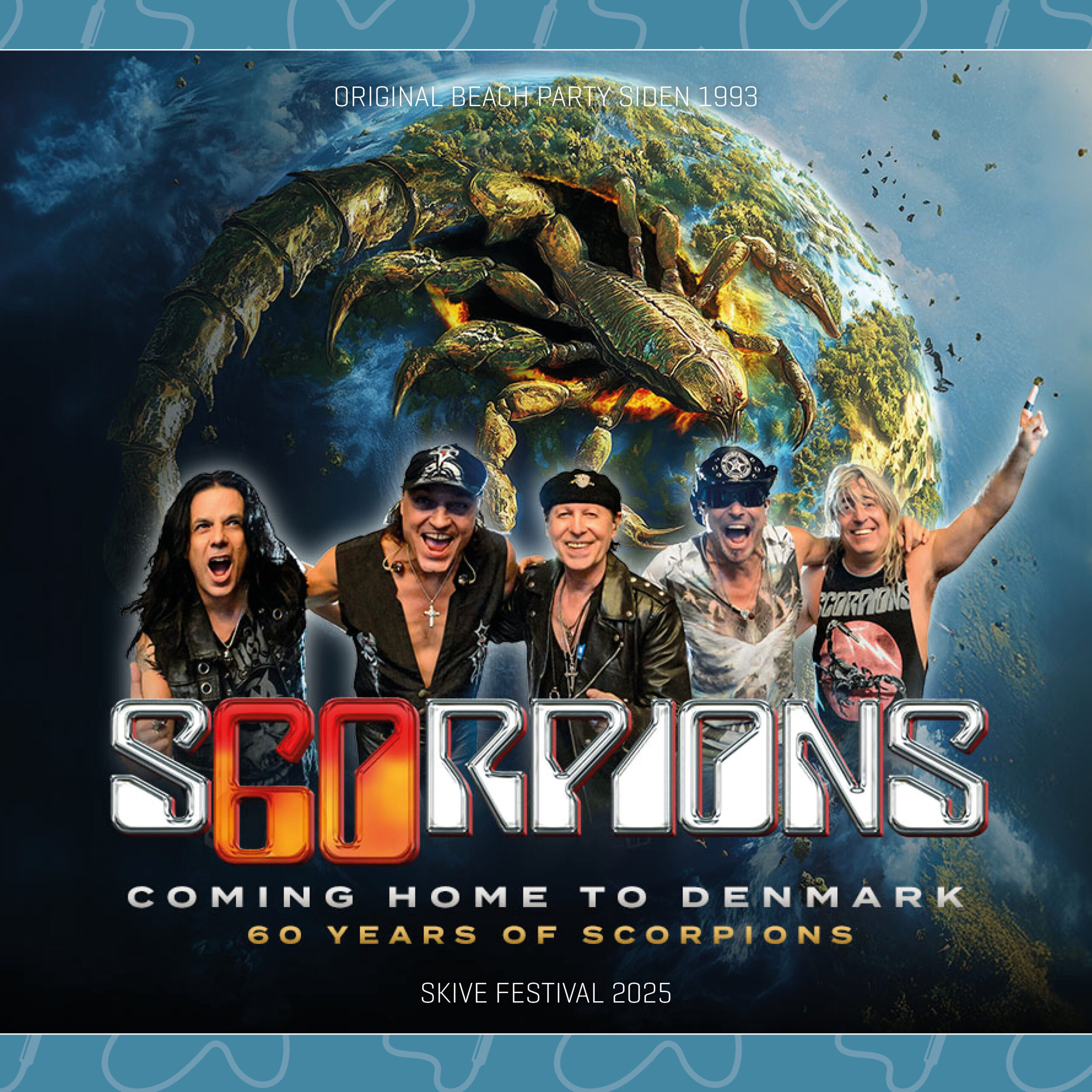 SCORPIONS TIL SKIVE '25